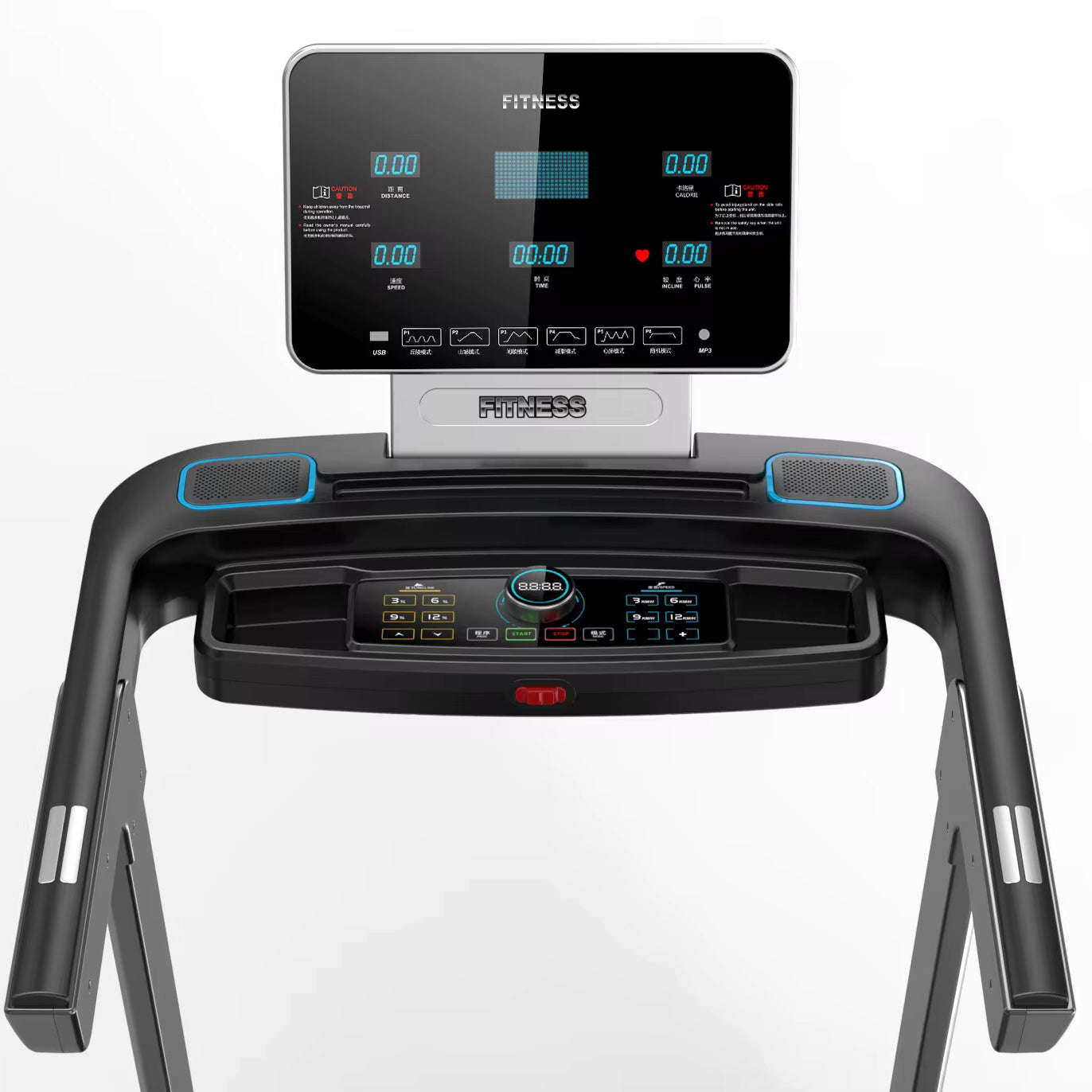 Tapis roulant puissant 1-15 kh/h et 130kg