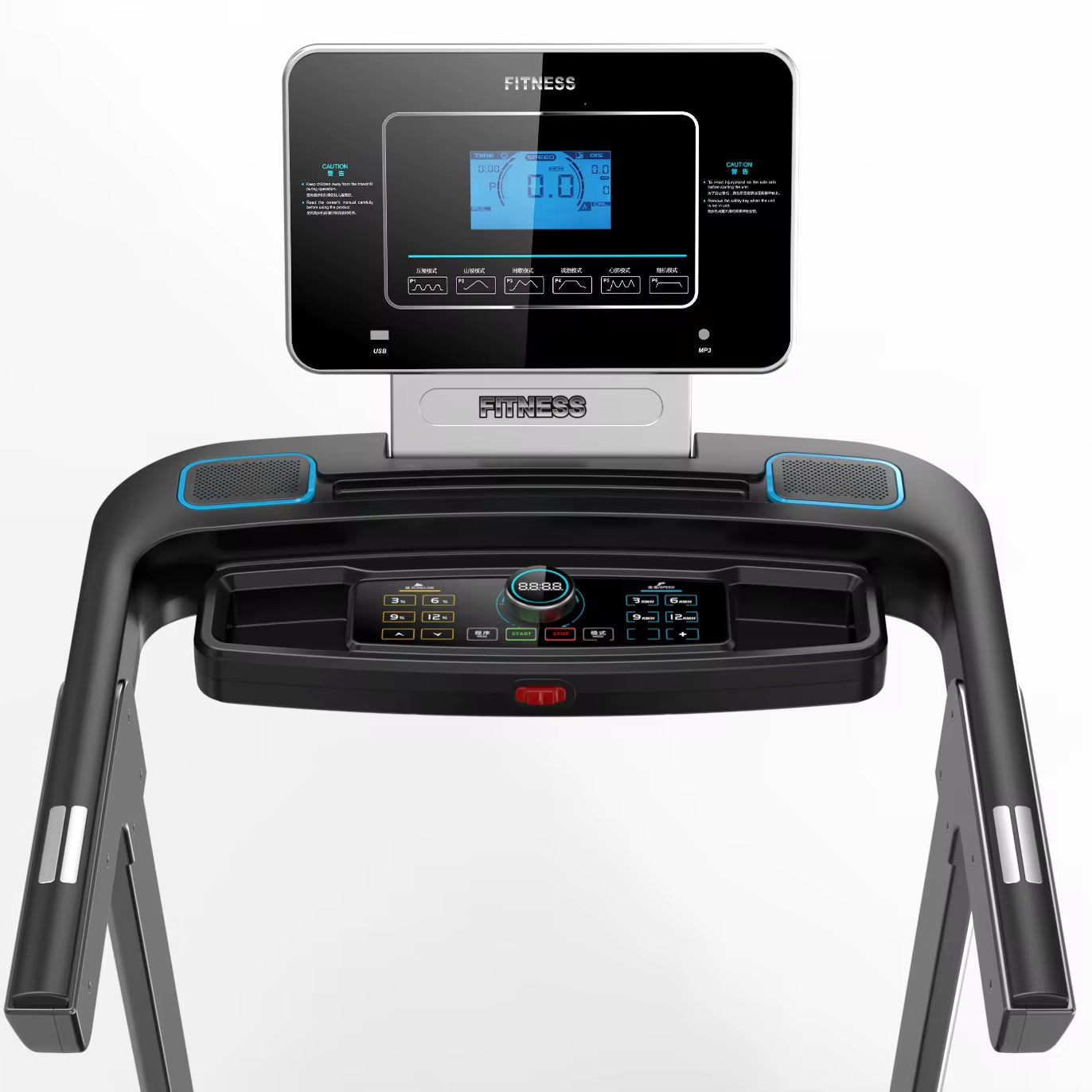 Tapis roulant puissant 1-15kh/h et 160kg