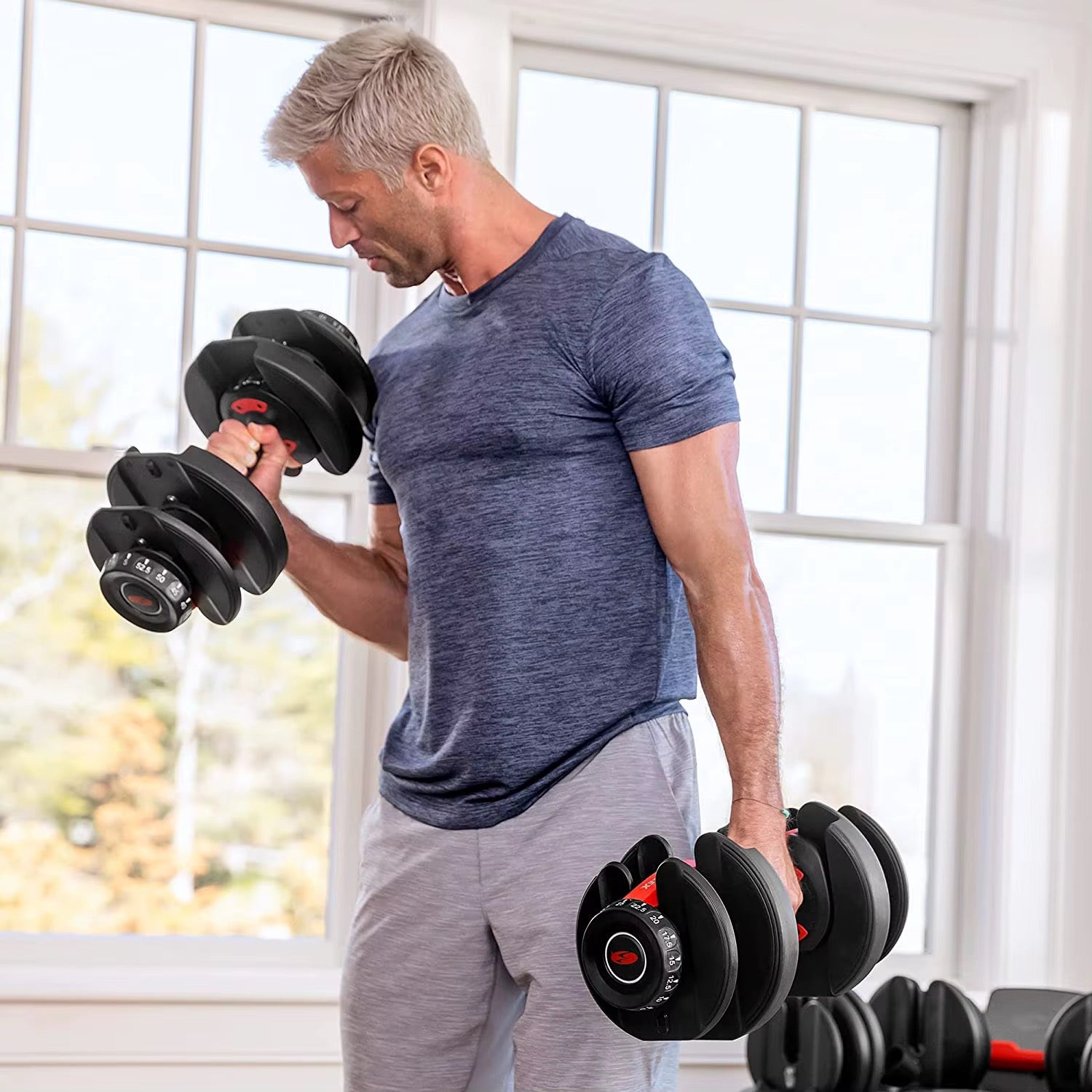DUMBBEL AJUSTABLE 24KG
